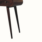 Merrill Dressing Table with Foldable Mirror, Medium - California Walnut Dressing Tables - Bokel Home