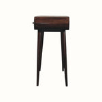 Merrill Dressing Table with Foldable Mirror, Medium - California Walnut Dressing Tables - Bokel Home