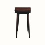 Merrill Dressing Table with Foldable Mirror, Medium - California Walnut Dressing Tables - Bokel Home