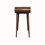 Merrill Dressing Table with Foldable Mirror, Medium - Chestnut Dressing Tables - Bokel Home