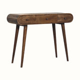 Merrill Dressing Table with Foldable Mirror, Medium - Classic Grey Dressing Tables - Bokel Home