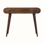 Merrill Dressing Table with Foldable Mirror, Medium - Classic Grey Dressing Tables - Bokel Home