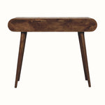 Merrill Dressing Table with Foldable Mirror, Medium - Classic Grey Dressing Tables - Bokel Home