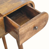 Merrill Dressing Table with Foldable Mirror, Medium - Classic Grey Dressing Tables - Bokel Home