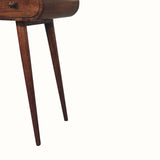 Merrill Dressing Table with Foldable Mirror, Medium - Honey Caramel Dressing Tables - Bokel Home