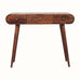 Merrill Dressing Table with Foldable Mirror, Medium - Honey Caramel Dressing Tables - Bokel Home