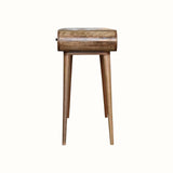 Merrill Dressing Table with Foldable Mirror, Medium - Natural Dressing Tables - Bokel Home