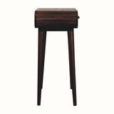Merrill Dressing Table with Foldable Mirror, Small - California Walnut Dressing Tables - Bokel Home