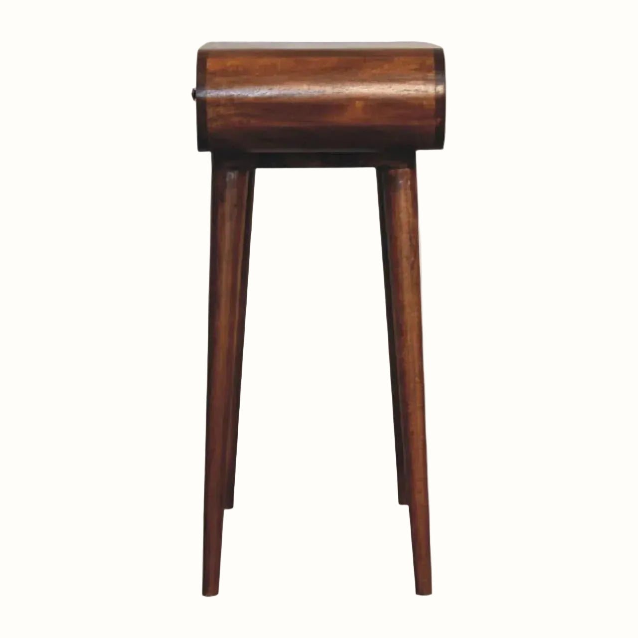 Merrill Dressing Table with Foldable Mirror, Small - Chestnut Dressing Tables - Bokel Home