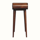 Merrill Dressing Table with Foldable Mirror, Small - Chestnut Dressing Tables - Bokel Home