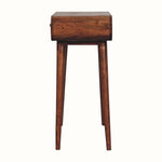 Merrill Dressing Table with Foldable Mirror, Small - Honey Caramel Dressing Tables - Bokel Home