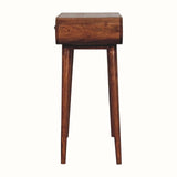 Merrill Dressing Table with Foldable Mirror, Small - Honey Caramel Dressing Tables - Bokel Home