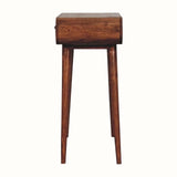 Merrill Dressing Table with Foldable Mirror, Small - Honey Caramel Dressing Tables - Bokel Home