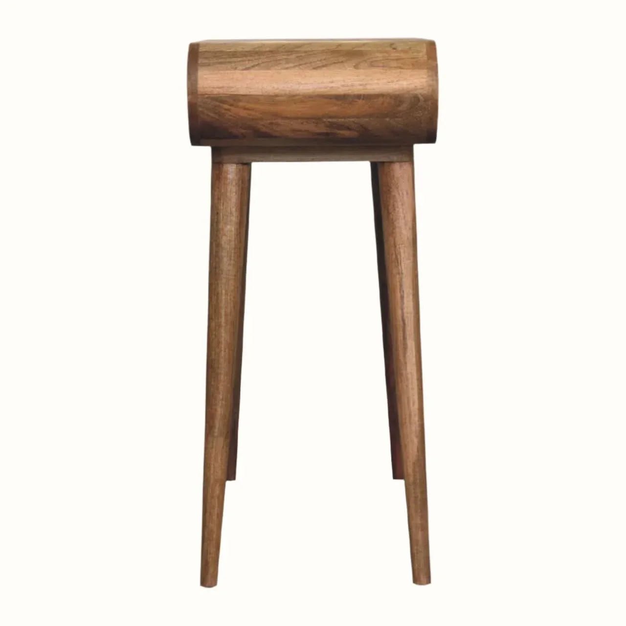 Merrill Dressing Table with Foldable Mirror, Small - Natural Dressing Tables - Bokel Home