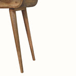 Merrill Dressing Table with Foldable Mirror, Small - Natural Dressing Tables - Bokel Home