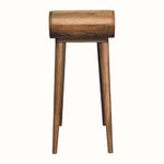 Merrill Dressing Table with Foldable Mirror, Small - Natural Dressing Tables - Bokel Home