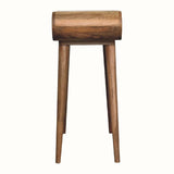 Merrill Dressing Table with Foldable Mirror, Small - Natural Dressing Tables - Bokel Home