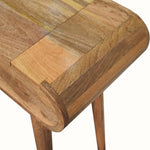Merrill Dressing Table with Foldable Mirror, Small - Natural Dressing Tables - Bokel Home