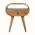 Merrill Open Bedside Table - Natural Bedside Tables - Bokel Home