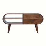 Merrill TV Stand - Chestnut TV Stands - Bokel Home