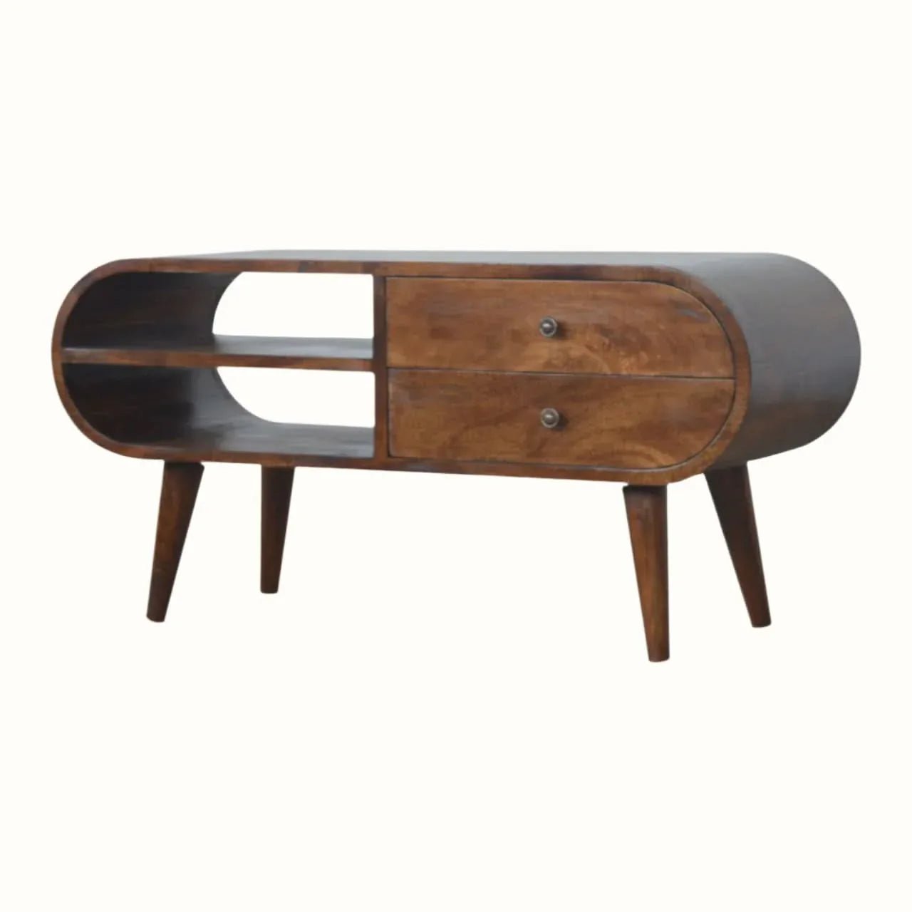 Merrill TV Stand - Chestnut TV Stands - Bokel Home