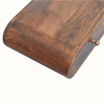 Merrill Wall Mounted Console Table - California Walnut Console Tables - Bokel Home