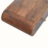 Merrill Wall Mounted Console Table - California Walnut Console Tables - Bokel Home