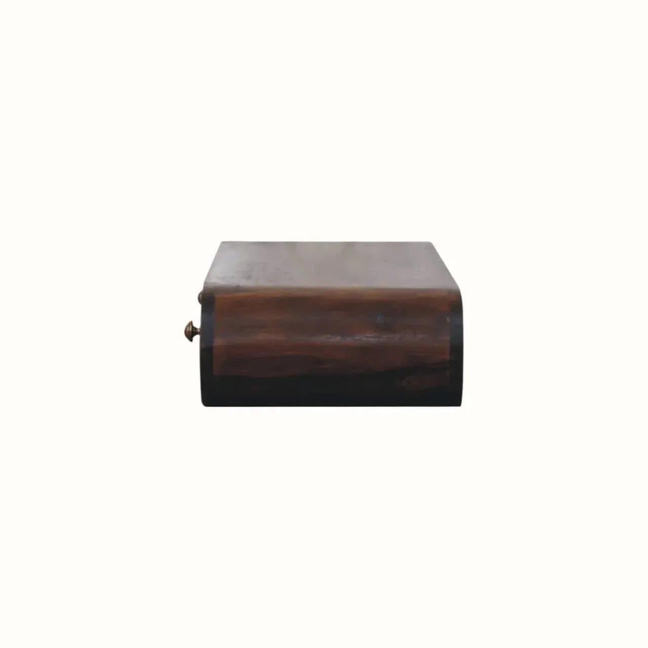 Merrill Wall Mounted Console Table - California Walnut Console Tables - Bokel Home