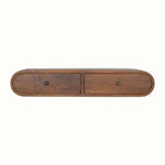 Merrill Wall Mounted Console Table - Chestnut Console Tables - Bokel Home