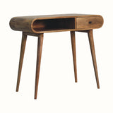 Merrill Writing Desk- Natural Desks - Bokel Home
