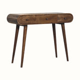 Merrill Dressing Table with Foldable Mirror, Medium - Classic Grey Dressing Tables Bokel Home
