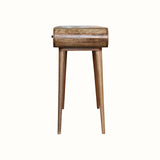 Merrill Dressing Table with Foldable Mirror, Medium - Natural