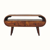 Merrill 2 Drawer TV Stand - Chestnut