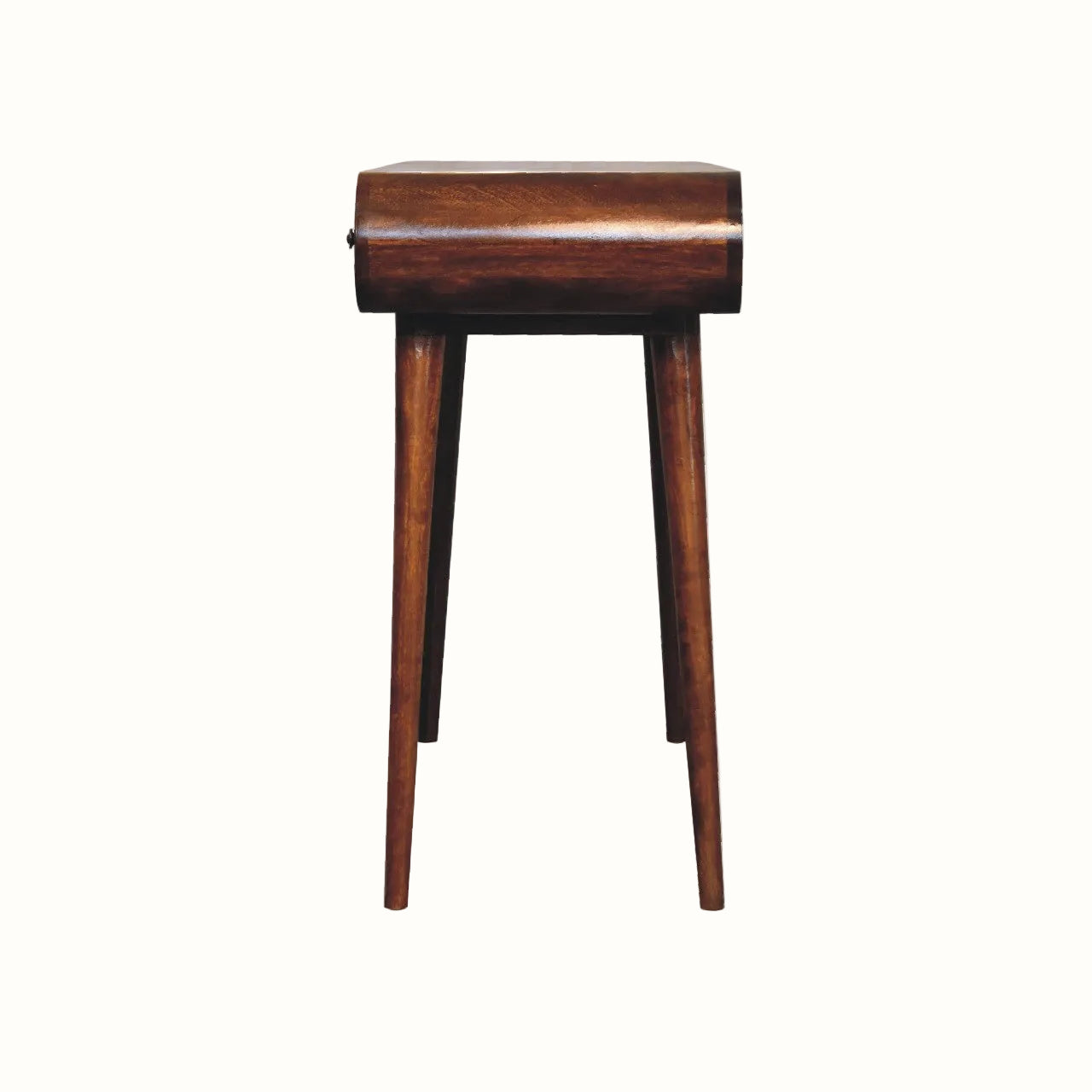 Merrill Dressing Table with Foldable Mirror, Medium - Chestnut Dressing Tables Bokel Home