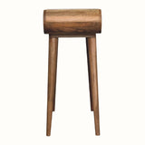 Merrill Dressing Table with Foldable Mirror, Small - Natural