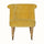 Mineo Velvet Accent Chair - Mustard/Natural Accent Chairs - Bokel Home