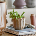 Mini Chaca Brown Flowerpot Planters - Bokel Home