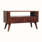 Mintz Media Unit - Chestnut TV Stands - Bokel Home