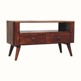 Mintz Media Unit - Chestnut TV Stands - Bokel Home