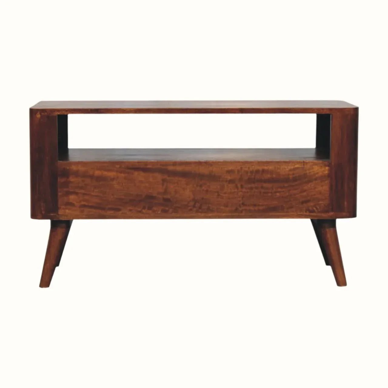 Mintz Media Unit - Chestnut TV Stands - Bokel Home