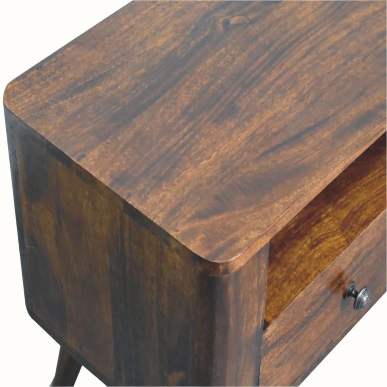 Mintz Media Unit - Chestnut TV Stands - Bokel Home