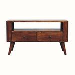 Mintz Media Unit - Chestnut TV Stands - Bokel Home