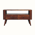 Mintz Media Unit - Chestnut TV Stands - Bokel Home