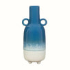 Mojave Blue Glaze Large Vase Vases - Bokel Home