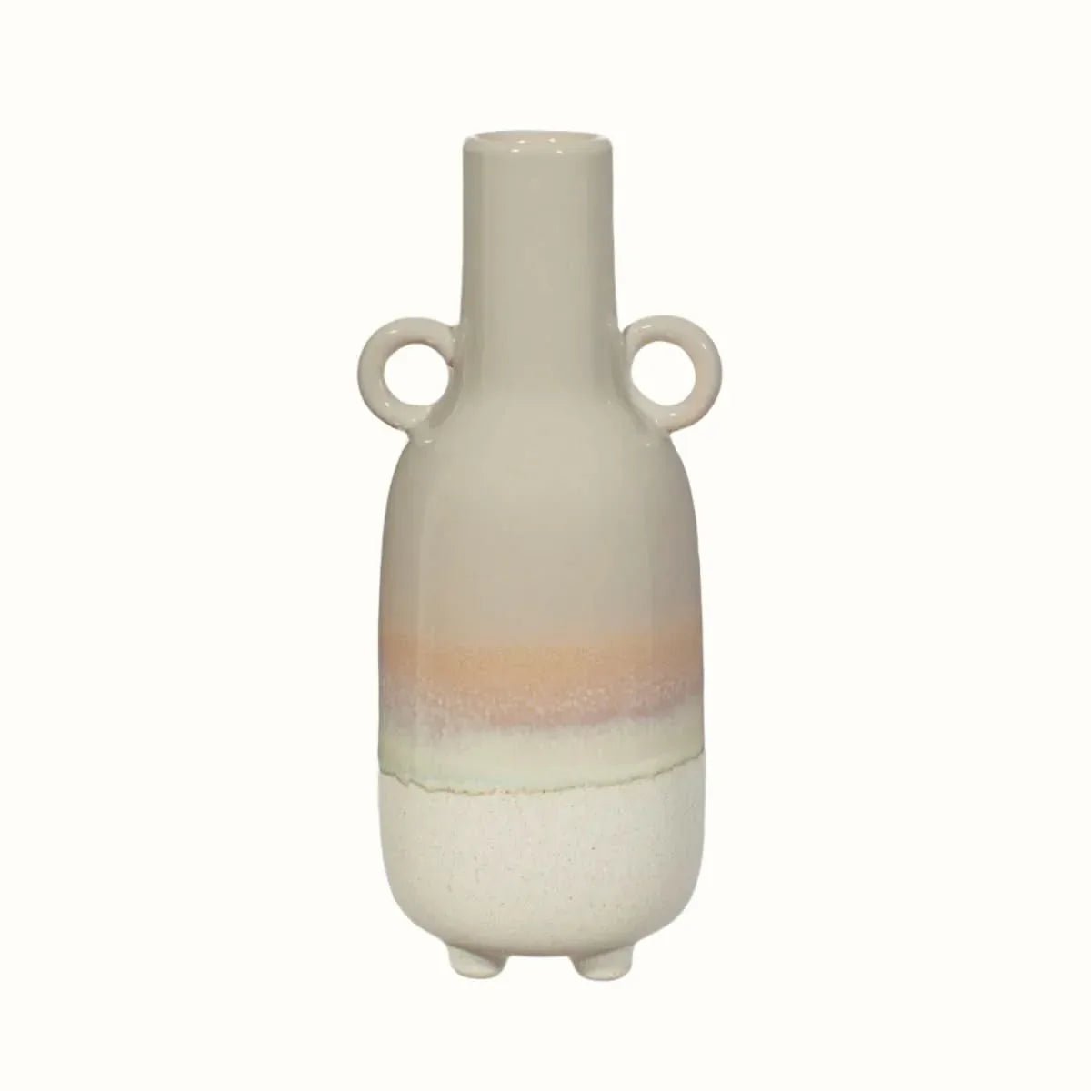 Mojave Grey Glaze Large Vase Vases - Bokel Home