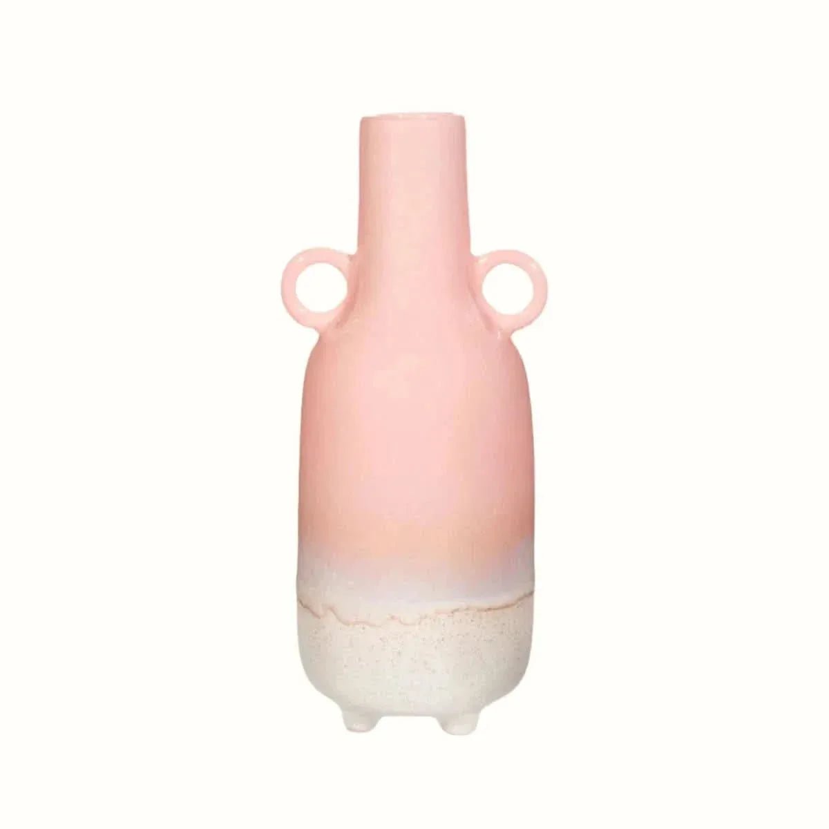 Mojave Pink Glaze Large Vase Vases - Bokel Home