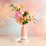 Mojave Pink Glaze Large Vase Vases - Bokel Home