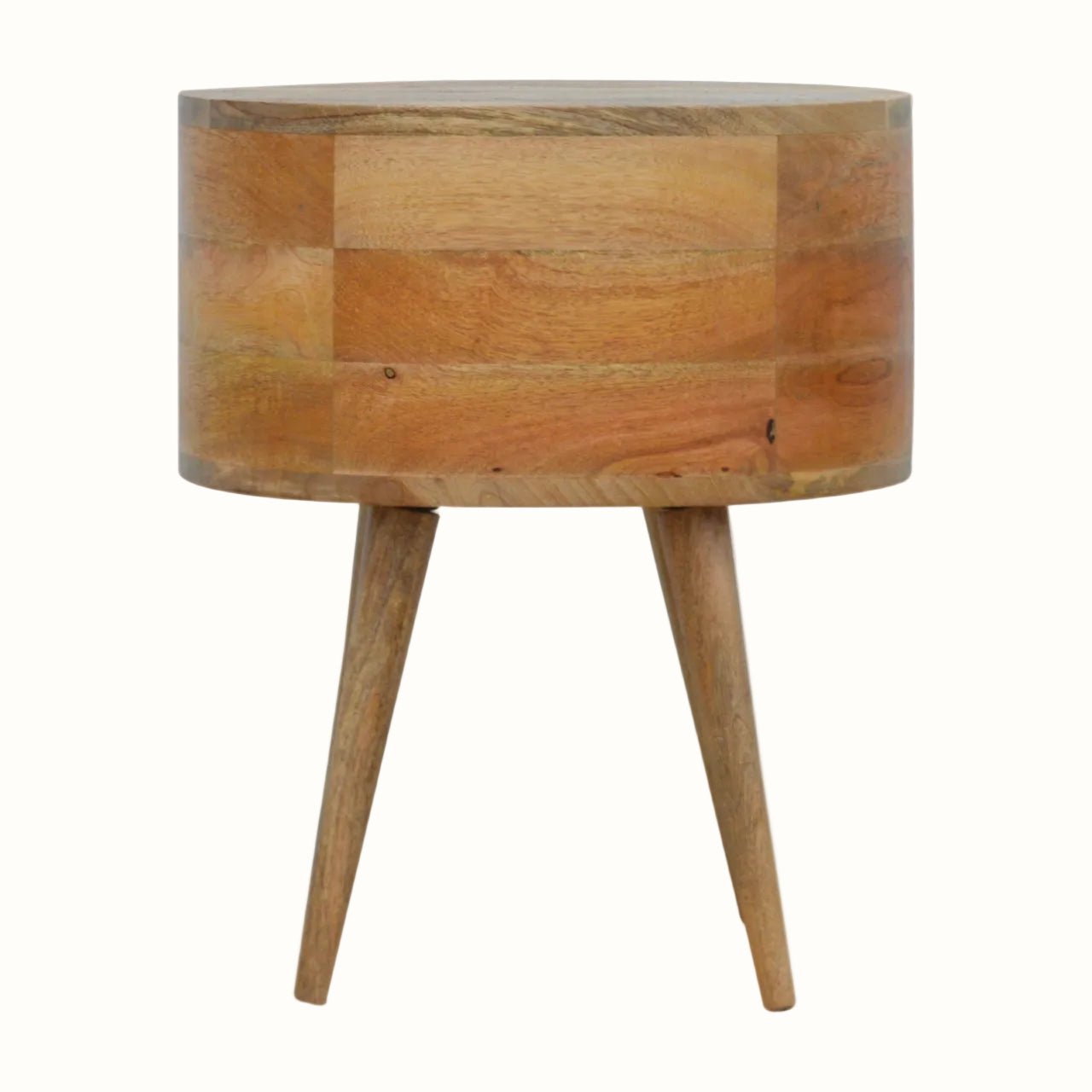 Molina Bedside Table 2 Drawers, Medium - Natural Bedside Tables - Bokel Home
