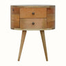 Molina Bedside Table, Medium - Natural Bedside Tables - Bokel Home