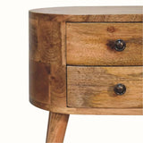 Molina Bedside Table, Small - Natural Bedside Tables - Bokel Home